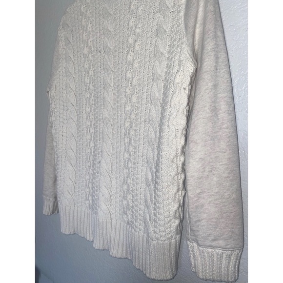 Athleta | Madeira Chunky Cable Knit Wool Blend Sweater - Picture 5 of 11